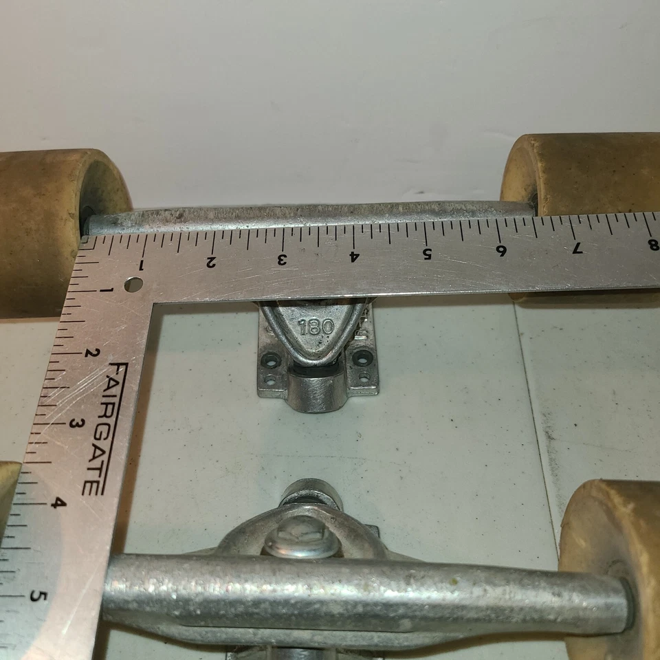 Juego de 2: Camiones Longboard Randal R II 50 grados 180 mm Hi Raw y Avalon 68 mm Foto 4 de 4