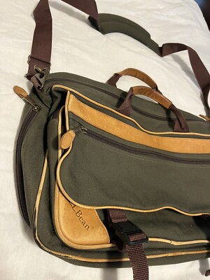 LLbean ベージュ キャンバス レザー メッセンジャーバッグ 2025年最新】L.L.Bean メンズ メッセンジャーバッグの人気