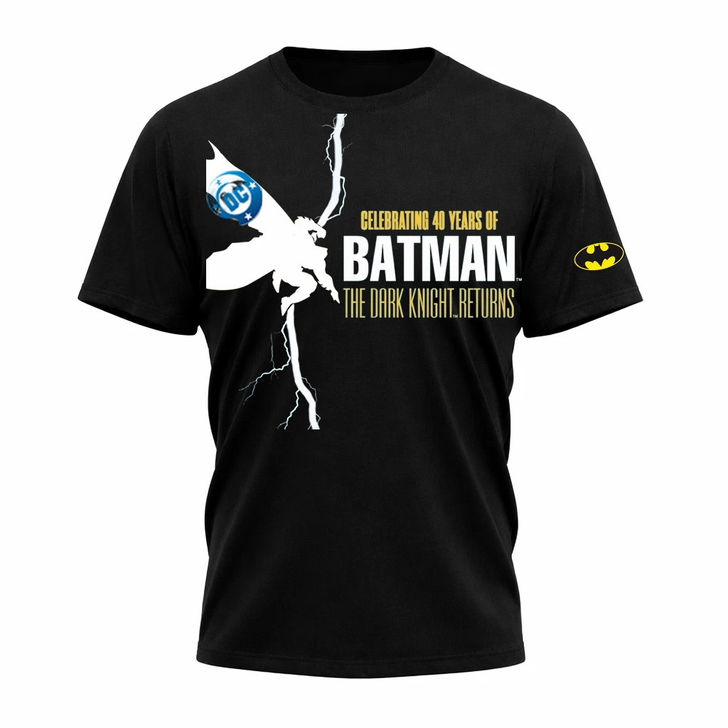DC Celebrates the 40th Anniversary of Batman All Over Shirt