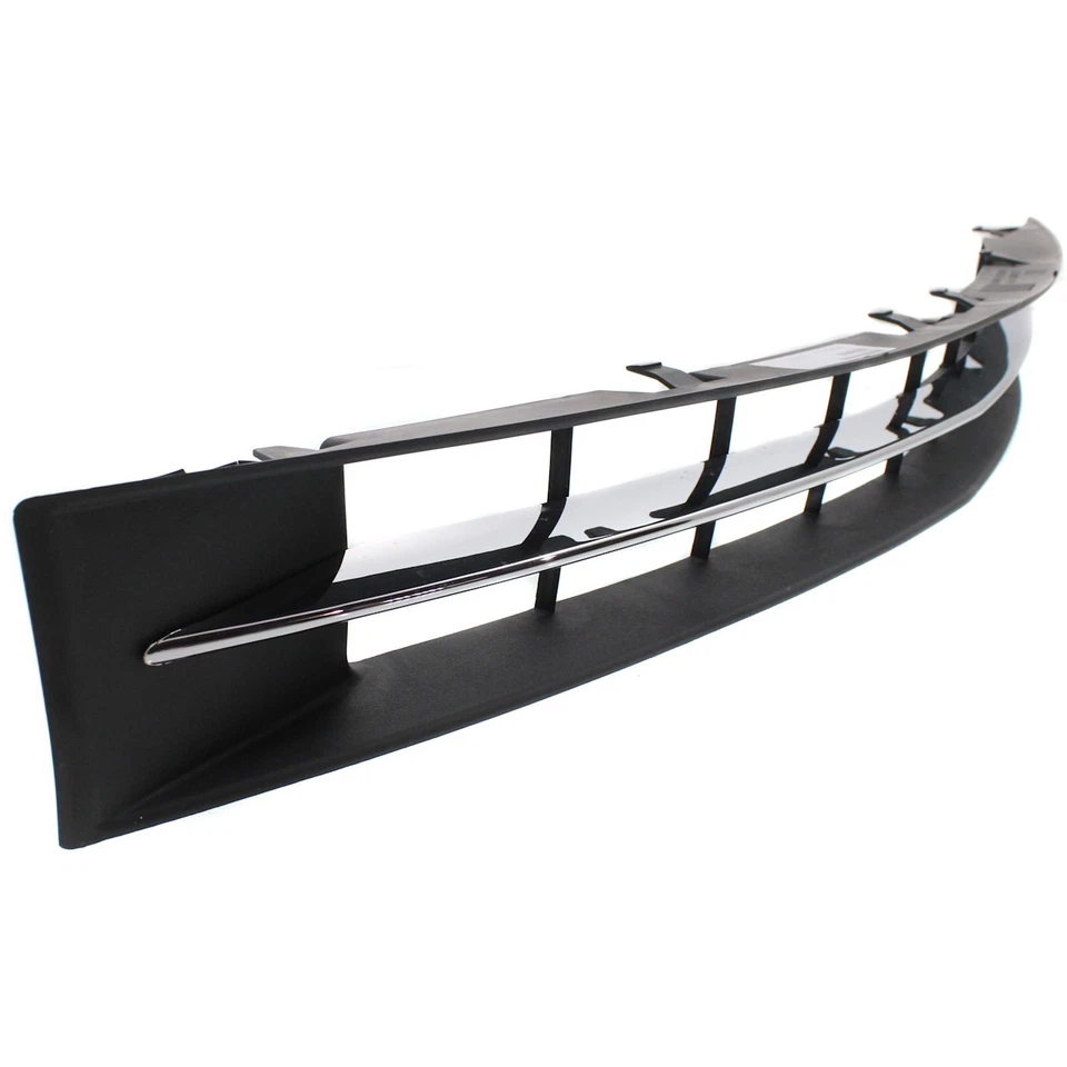 Bumper Grille For 2007-2009 Lincoln MKZ Center Textured Black Plastic - Image 3 of 4