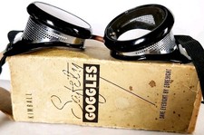 VTG Kimball Safety Goggles Glasses Mesh Retro Spectacles USA