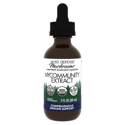 Host Defense MyCommunity Extract - 17 Species Blend Mushroom Supplement for
