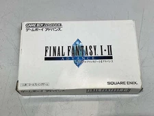 FINAL FANTASY I II Boy Advance Software Japan V8