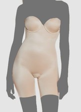 Spanx Womens Beige Suit Your Fancy Strapless Bodysuit Shapewear Size XS