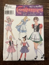 Simplicity 4008 UNCUT Sewing Pattern, Misses' Costumes, Size HH 6-8-10-12 