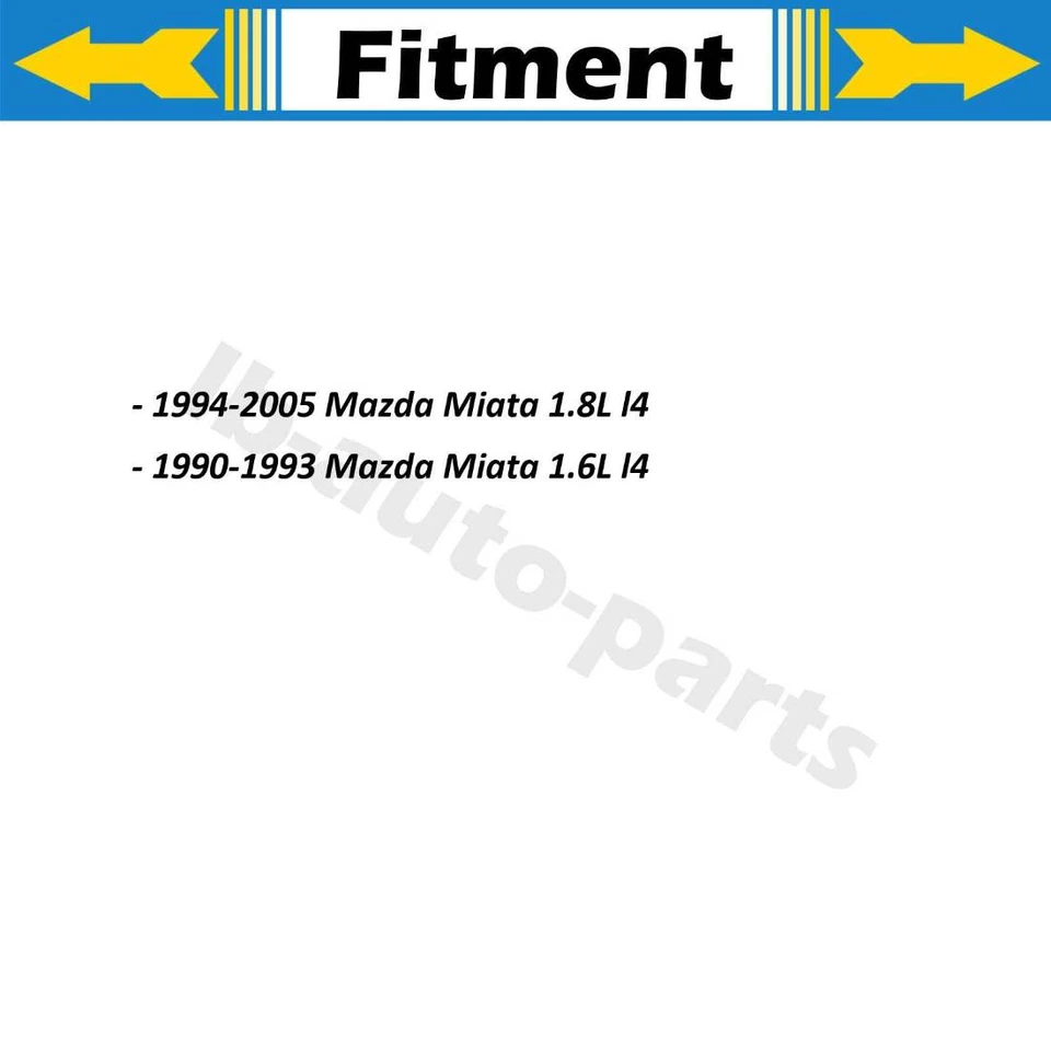 Manguera de freno delantera trasera 4x para Mazda Miata 1994-2005 Foto 2 de 4
