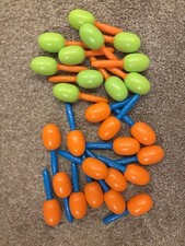 Mini maraca musical instruments for kids. Lot of 27