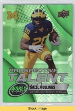 2025 World of Sports Prospective Talent Green Foilboard Kalel Mullings READ 0il7