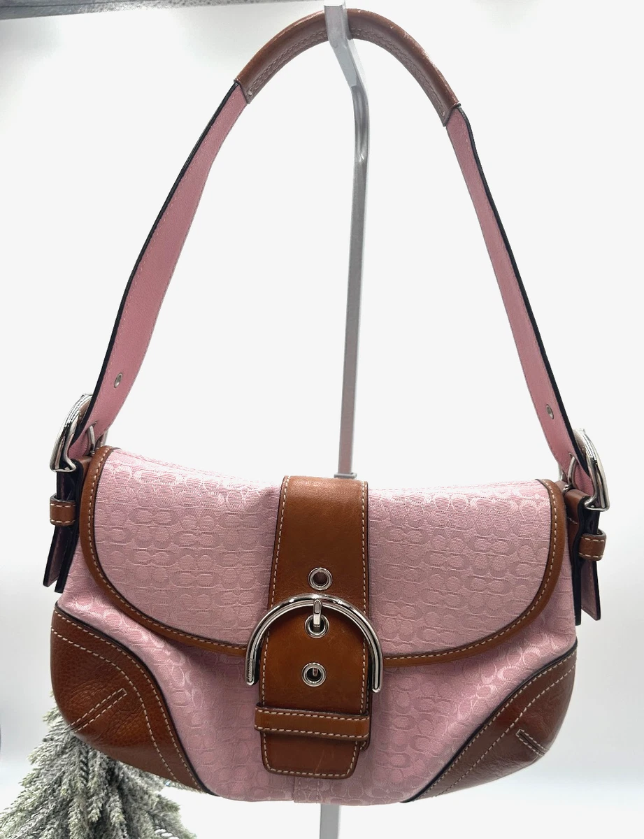Coach Pink Soho Handbag for sale | eBay