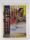 ALLEN IVERSON 2025-26 TOPPS FINEST MASTERS AUTO YELLOW GEO  /35 #MA-AI Q2596
