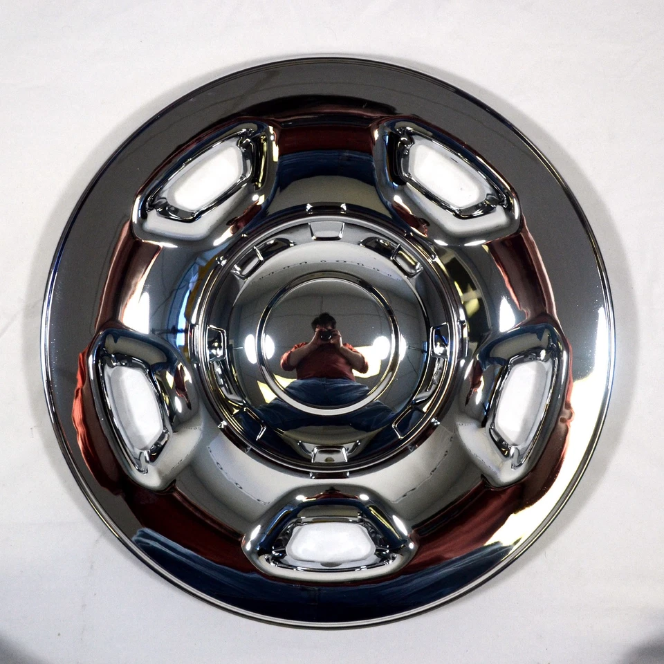 Cubiertas de rueda cromadas de 17" para Ford F-150 2004-2014 (cantidad: cuatro) Foto 4 de 4