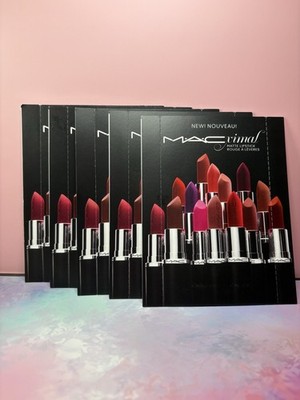 M·A·C Matte Lipstick Sample Pack Ruby Woo, Velvet Teddy, Mehr BUNDLE of 5