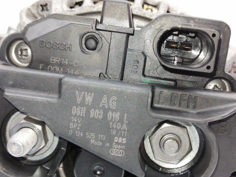 06H903016L ALTERNADOR / 0124525113 / 553710 PARA AUDI A5 SPORTBACK F5A * - Imagen 3 de 4