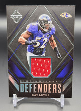 2018 Panini Majestic Ray Lewis Distinguished Defenders /49 #DD-RL Ravens Jersey