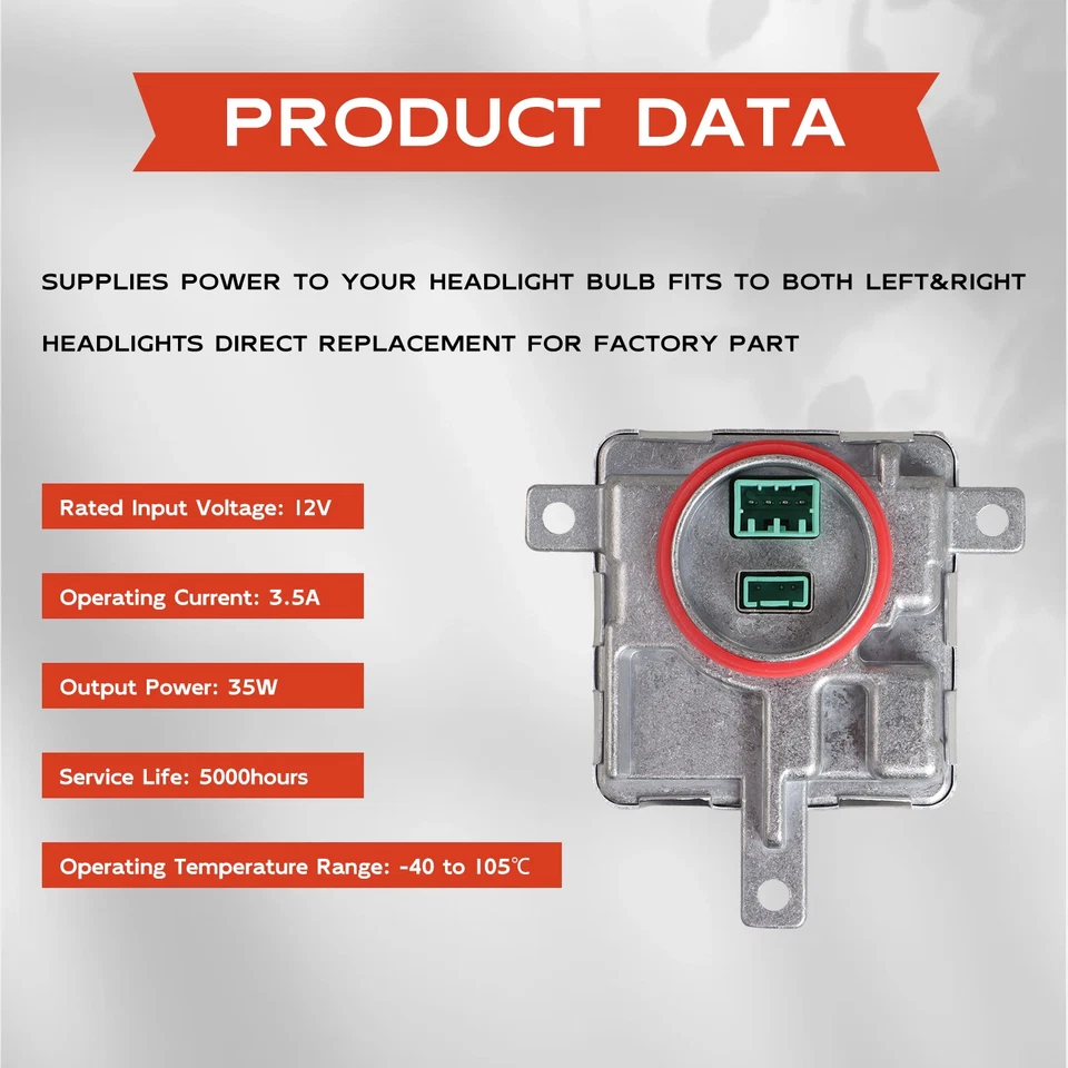 Компьютер балласта ксеноновой фары подходит для Volkswagen CC Golf 2012-2015 годов выпуска - Изображение 4 из 4