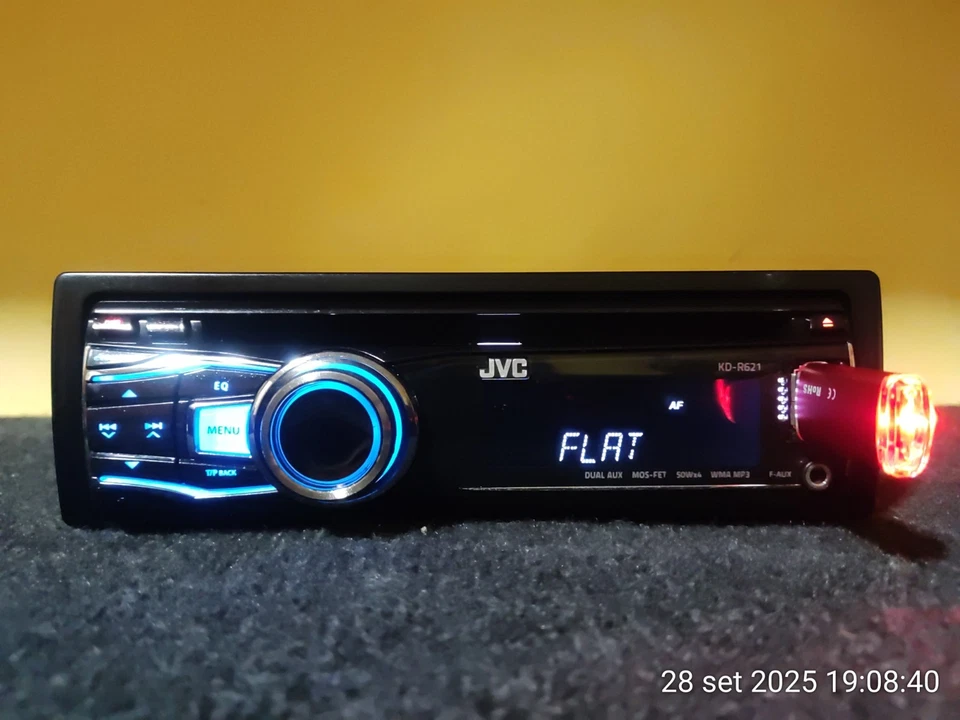 Autoradio JVC KD-R621 +Bluetooth Adapter 3PreOuts x2AUXin,USB,MP3,WMA - Immagine 3 di 4