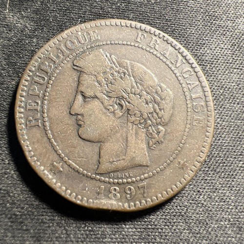 Moneda de 10 céntimos Francia 1897 Z1065 - Imagen 1 de 2