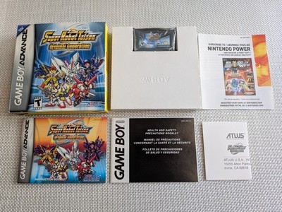 Super Robot Taisen Original Generation Gameboy Advance GBA CIB Complete - MINTY!