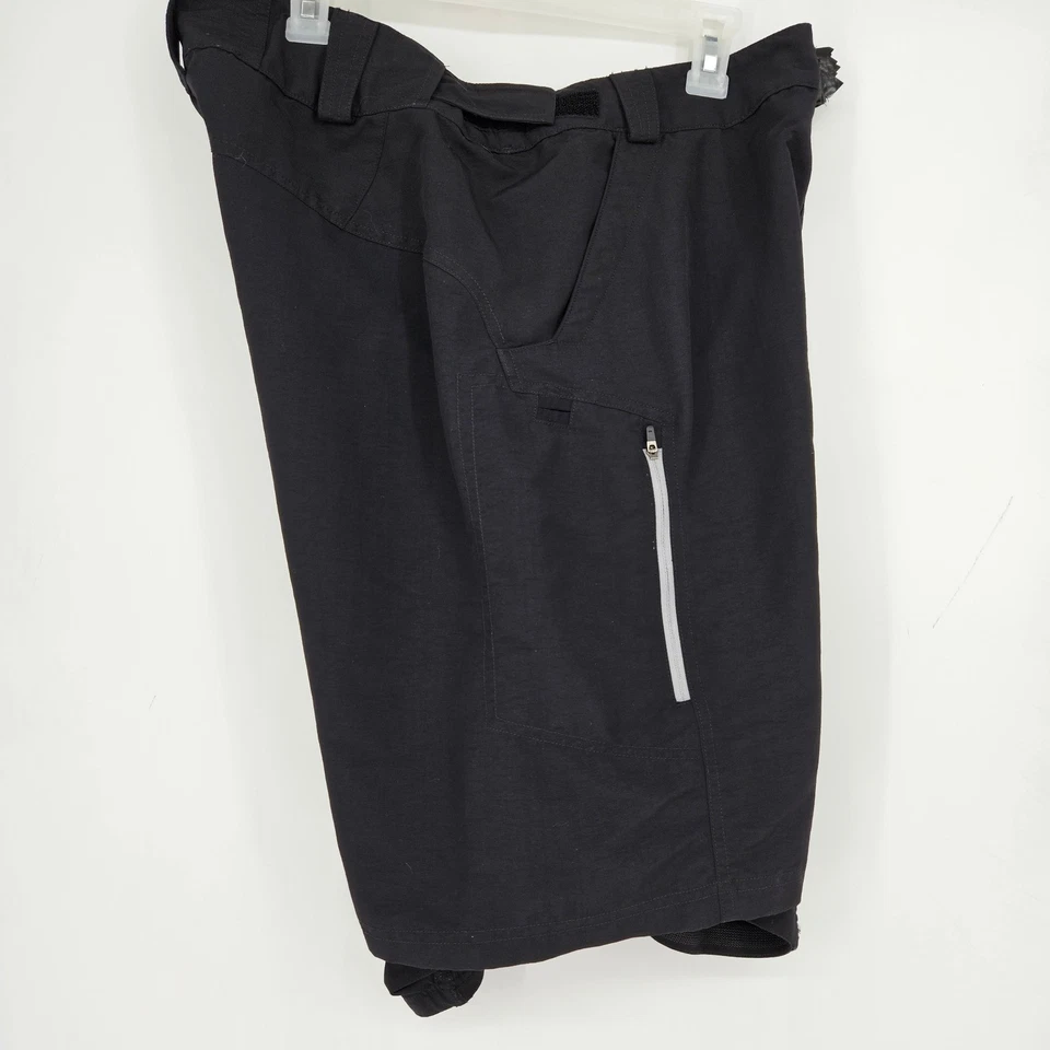 Pantalones Cortos de Ciclismo North Face Para Hombres Grandes Acolchados Forro de Asiento Calzoncillo Bicicleta Spandex Foto 4 de 4