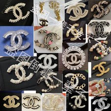 Womens Brooch Fashion Enamel Crystal Pearl Br...