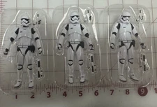 3 Star Wars Vintage  3.75” First Order Stormtrooper VC118 Figures new in Plastic