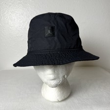 Nike Jordan Jumpman Washed Bucket Hat Black Small / Medium Athletic Basketball