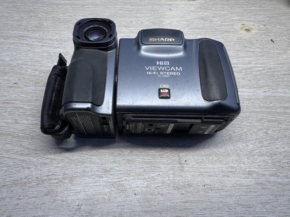 SHARP VL-H550 Viewcam Hi8 Camcorder Hi-Fi  w/ Charger   - Image 3 of 4