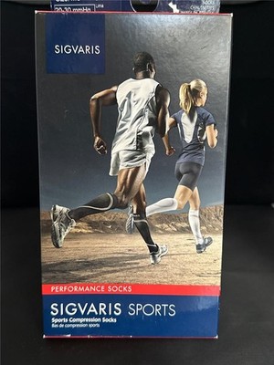 Sigvaris MS Compression Socks 412CLM54 Men's Small (lime) NEW