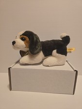 Miyoni Tots By Aurora Beagle Puppy Dog Plush White Brown Stuffed Animal 10in 