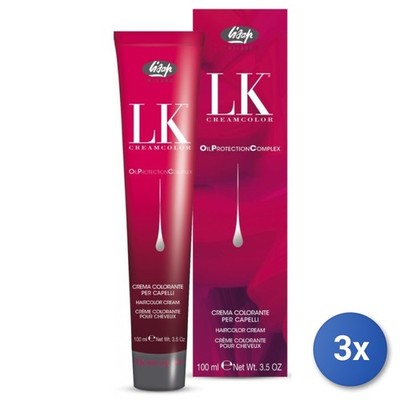 3x Colorant Lk Opc Lisap Haare Tube 7/07 Tropisches Blond Professionell