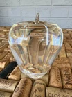 Steuben Life-Sized Crystal Glass Apple 4" - Signed