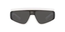 DG6177 DOLCE & GABBANA SUNGLASSES WHITE | DARK GREY 46-146-145 mm MEN ADULT