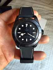 TUDOR Black Bay Ceramic 41mm Black Dial Auto 200m Black Strap Box M79210CNU