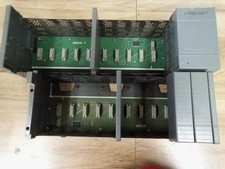 Allen-Bradley 1746-P2 Ser C SLC 500 Power Supply W/ Lot Of 2 1746-A10 Ser B.