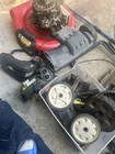 Toro Lawn Mower Parts Lot Deck Housing Wheels Handle Frame Bag Cover Red/Black — photo 4