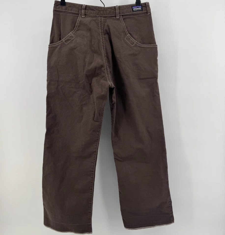 Pantalones Patagonia Mujer 6 Stand Up Marrón Algodón Orgánico (ver fotos dobladillo) Foto 2 de 4