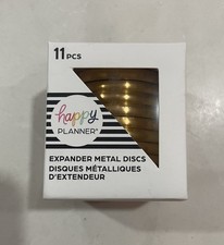 NEW The Happy Planner Metal Discs Expander Gold