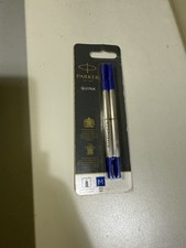 Image of Parker Rollerball Refill Medium Nib, Blue, Pack of 2 1950327 (tray10)