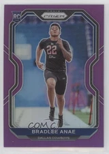 2020 Panini Prizm Rookie Purple Prizm 14/125 Bradlee Anae #336 Rookie RC 05mq