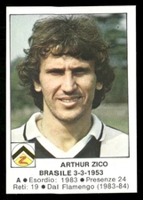1984 Edis Calciatori Zico Flamengo #222