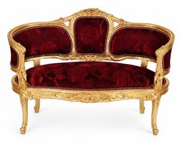 FranzöSisches Sofa Barock – Rokoko Couch Antik Stil