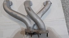 Mgb Exhaust Manifold. All Tapped Holes Are Good. Includes 5 Studs For Exhaust