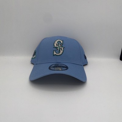 SAMPLE New Era 9FORTY Seattle Mariners MLB Adjustable Baseball Cap One Size Blue