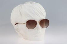 Silhouette M 6306 30 V 6050, Vintage 80s tortoise gold butterfly sunglasses