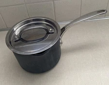 Technique Commercial Anodized Non-Stick 1.5 Qt Chef's Saute Sauce Pan & Lid