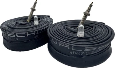 2 x Schwalbe Schlauch SV17 28 Zoll 700C (28/47-622/635) Sclaverandventil 40mm