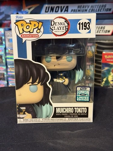 Funko Pop Demon Slayer Muichiro Tokito #1193 Funkon 2022 LE *Blemish*