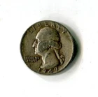 1949-D Washington Quarter 90% Silver | Uncertified Circulated