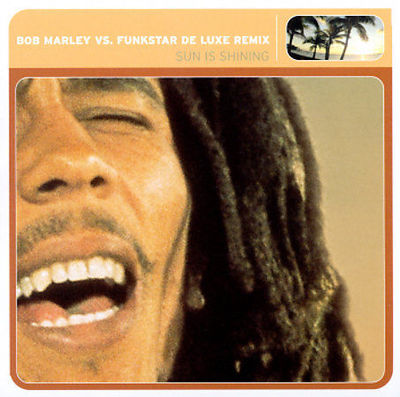 BOB MARLEY / FUNKSTAR DE LUXE : SUN IS SHINING (CD) DISC + CVR ART - NO CSE - VG