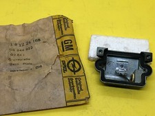 Opel Kapitän Admiral Diplomat B KAD B License Light Housing 1224168 Genuine NOS